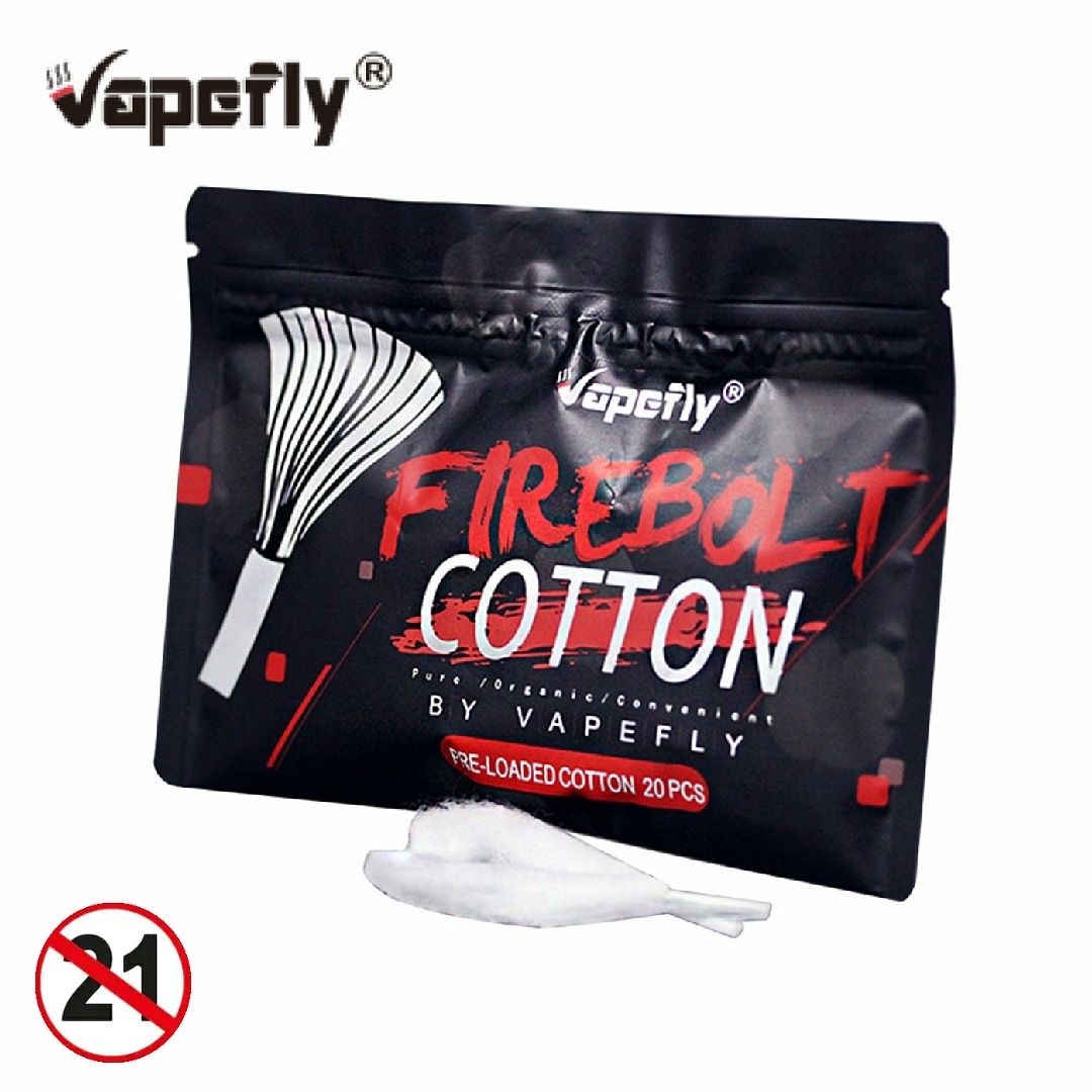 VAPEFLY FIREBOLT COTTON - 20PCS Vapefly Firebolt Cotton