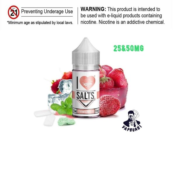 strawberry ice i love salts by mad hatter