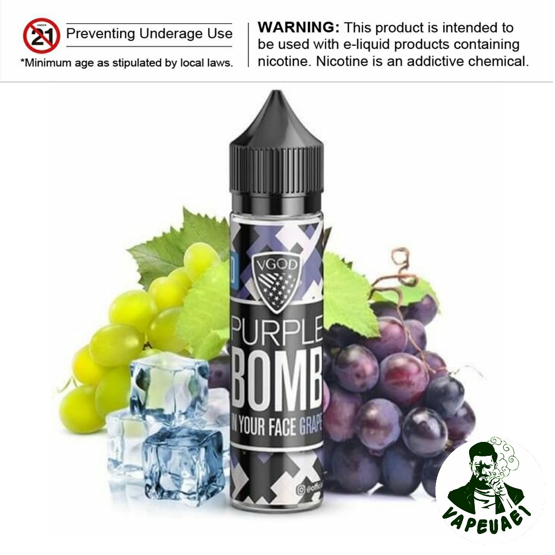 ICED PURPLE BOMB BY VGOD ICED PURPLE BOMB BY VGOD 60ml