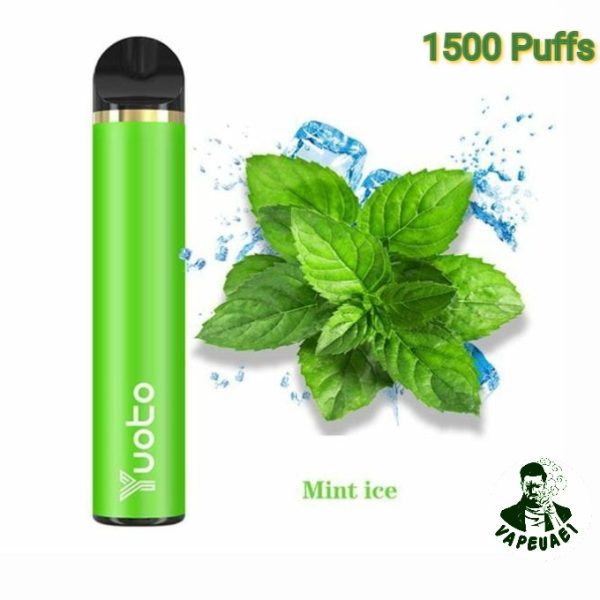Yuoto 5 Disposable Vape Device 1500 Puffs Mint ice