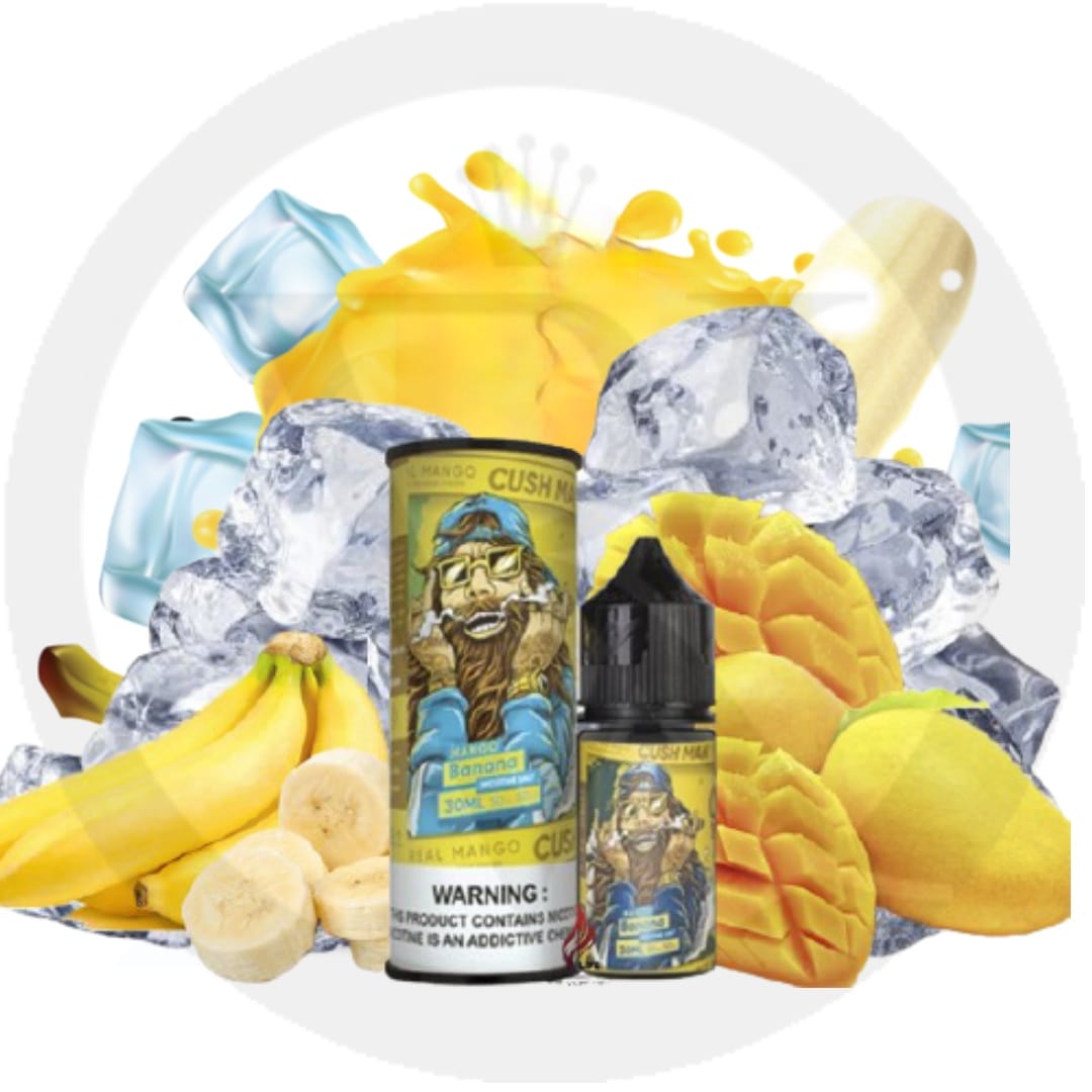 cush man vape juice Best buy online nasty mango banana salt nic 30ml QQ Bang 70K Single elf bar vape Options:Titanium Silver
