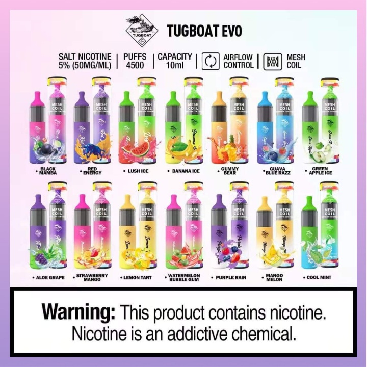 best buy tugboat evo disposable vape device 4500 puffs in uae Tugboat evo disposable vape device