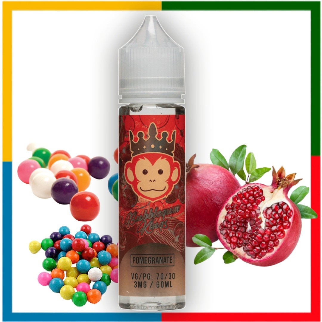 BUBBLEGUM KINGS POMEGRANATE 60ML (FREEBASE)
