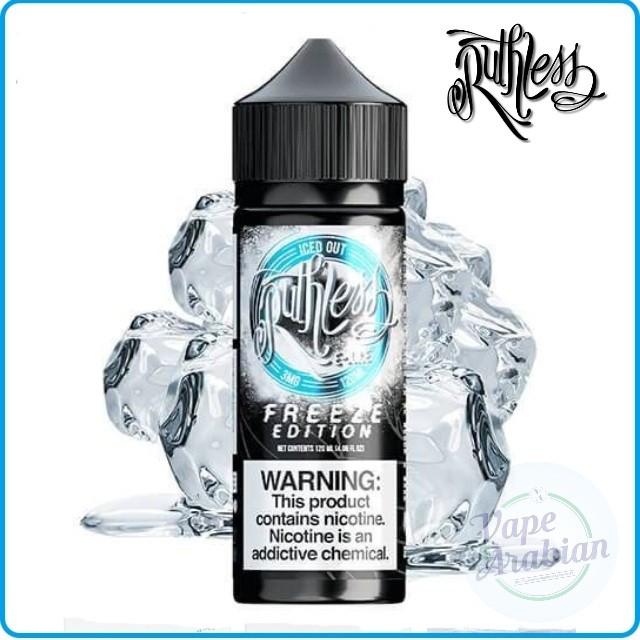 Iced Out Freeze Edition By Ruthless vapor E-Liquid 120ml iced out freeze edition by ruthless 120ml