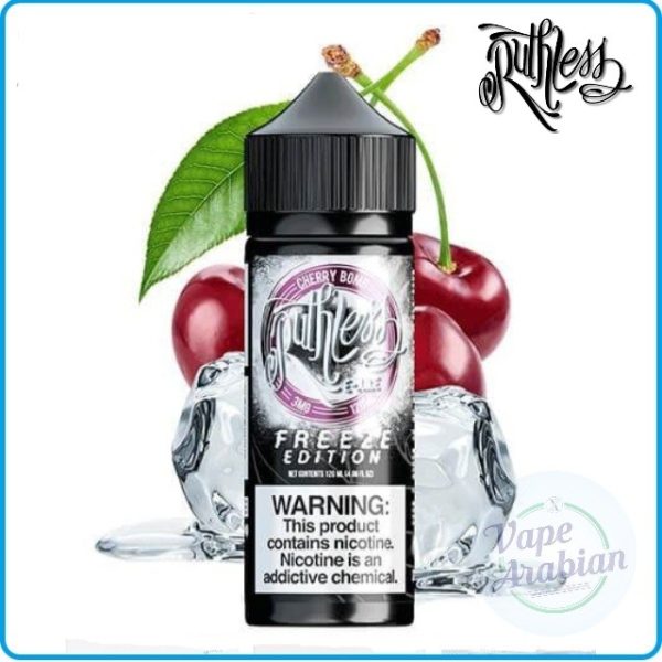 Dk Vape Liquid Ruthless Salt Series E-Liquid 30mL - Salt Nic - Cherry Bomb  Freeze Edition 50mg Australia Salt Nicotine