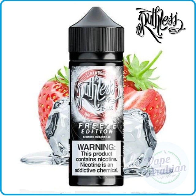 Strawbrrry Freeze Edition By Ruthless Vapor120ml Strawbrrry Freeze Edition By Ruthless