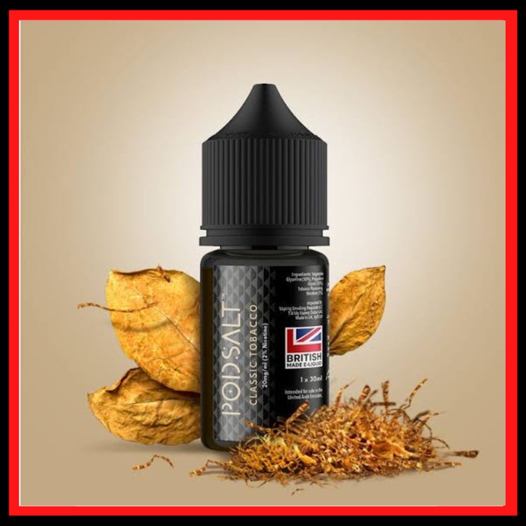 Pod Salt Core Classic Tobacco 30ml Saltnic E-Liquid 20mg - Vaporking