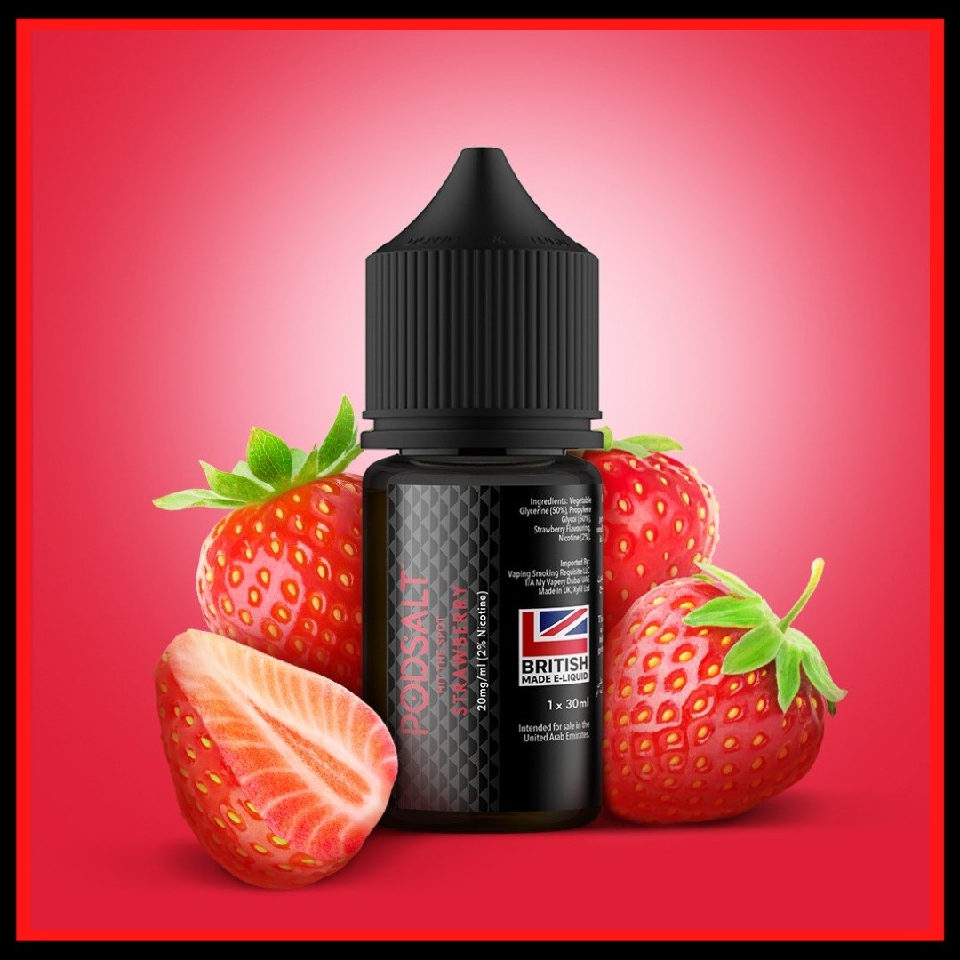 Best Buy Pod Salt Core Strawberry 30ml In UAE - Vaporking In UAE pod salt core strawberry 30ml