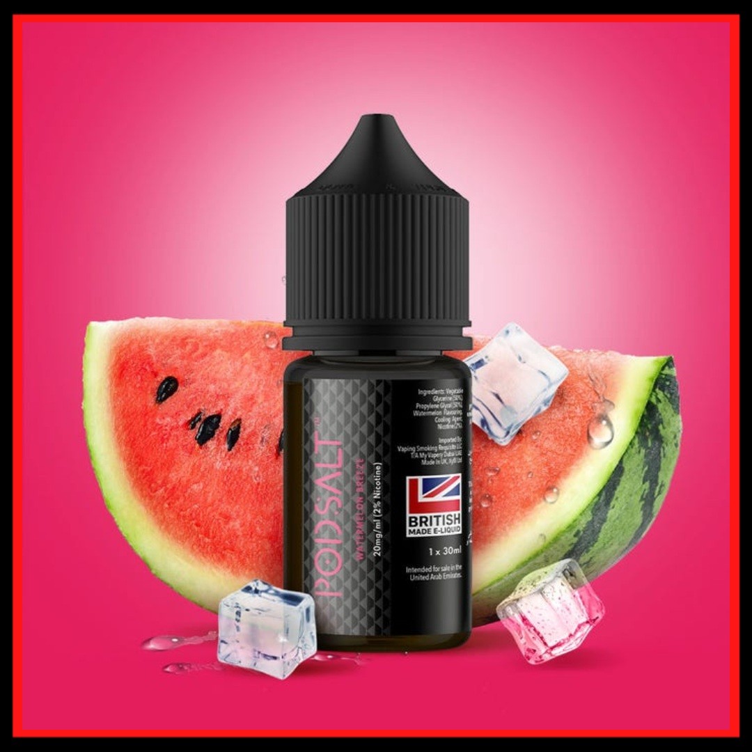 Pod Salt Core Watermelon Breeze 30ml - Vaporking In UAE pod salt core watermelon breeze 30ml