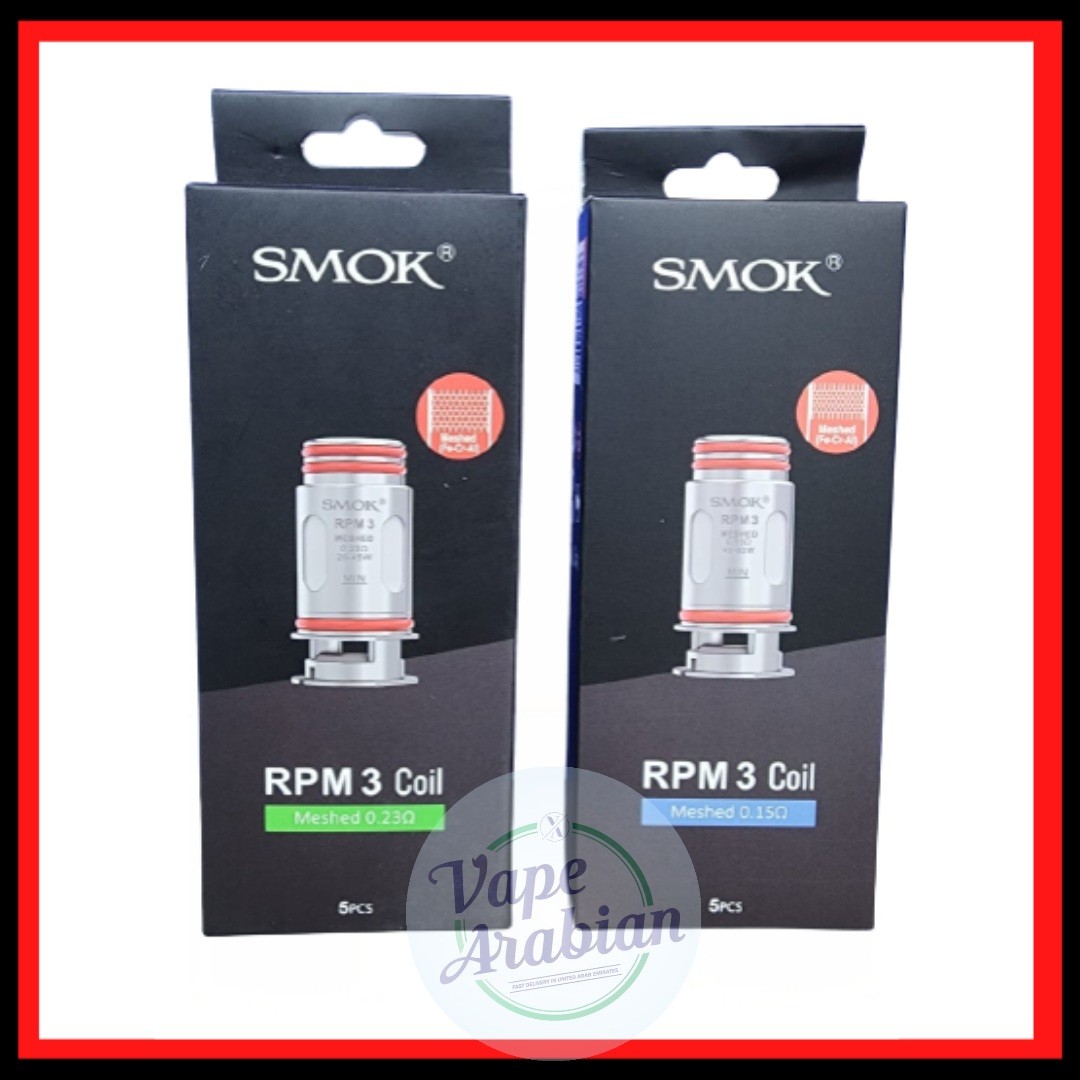 smok rpm 3 coils SMOK RPM 3 Coils (5-Pack) main image 0