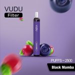 VUDU Filter 2500 Puffs Disposable- Black Mamba