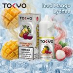 Tokyo Salt Nic E-Liquid 30ml Iced Mango Lychee