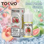 Tokyo Salt Nic E-Liquid 30ml Iced Peach Guava