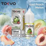 Tokyo Salt Nic E-Liquid 30ml Iced Peach Melon