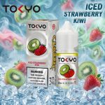 Tokyo Salt Nic E-Liquid 30ml Iced Strawberry Kiwi