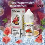 Tokyo Salt Nic E-Liquid 30ml Iced Watermelon Passionfruit