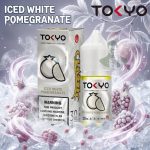 Tokyo Salt Nic E-Liquid 30ml Iced White Pomegranate