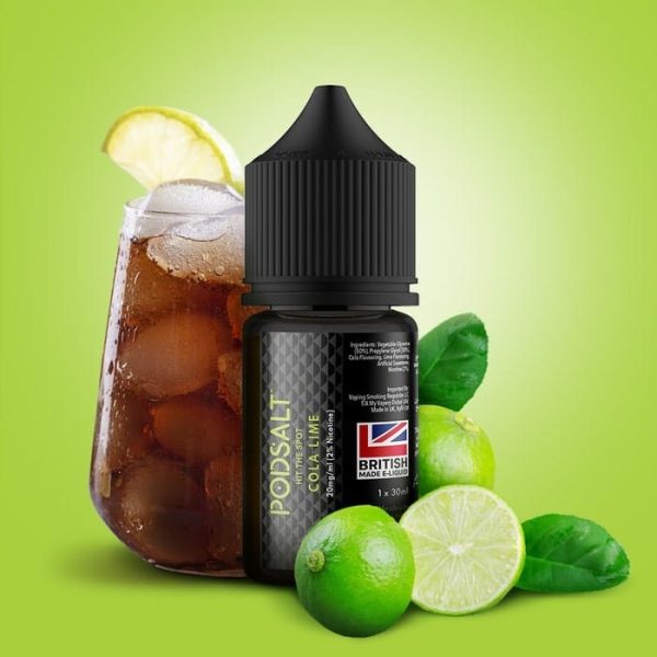 cola lime salt nic by pod salt