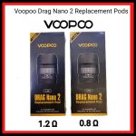 voopoo drag nano 2 replacement pods