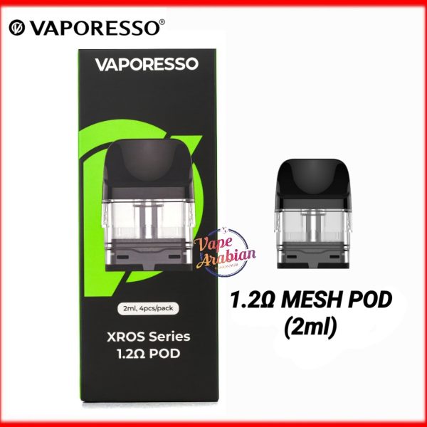vaporesso xros series pod cartridge- 1.2ohm
