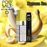 Pod Salt Go Disposable Vape 2500 Puffs Banana Ice