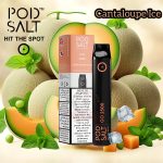 Pod Salt Go Disposable Vape 2500 Puffs Cantaloupe Ice