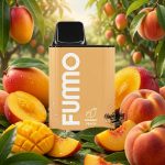 fumo king 6000 puffs disposable vape- Mango Peach
