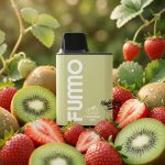 fumo king 6000 puffs disposable vape- Strawberry Kiwi