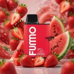 fumo king 6000 puffs disposable vape- Strawberry Watermelon