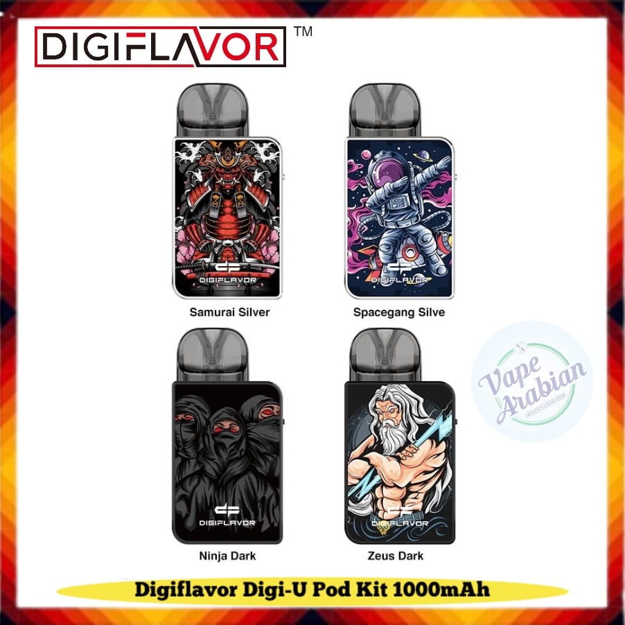 digi u pod kit Direct To Lung Pod Vapes main image 1