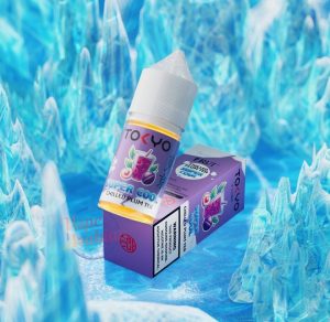 Tokyo Super Cool Salt Nic- Chilled Plum Tea