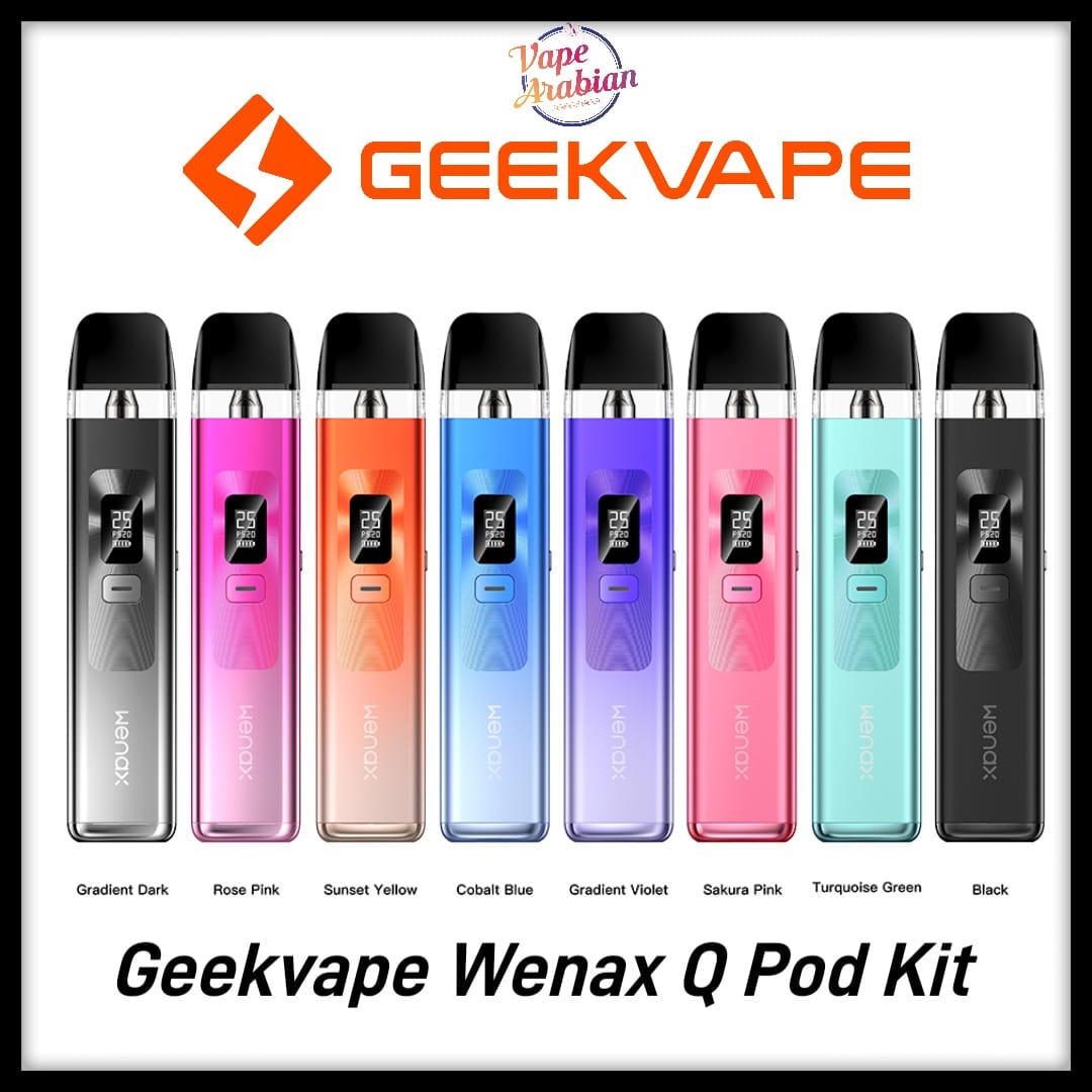 Authentic Buy Geekvape Wenax Q Pod Kit 1000mAh In UAE