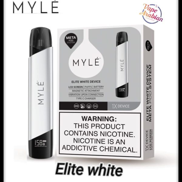Myle V5 Pod Kit Elite White
