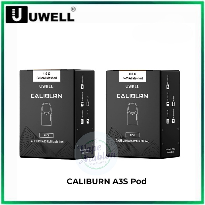 Uwell Caliburn A3s Pod Cartridge Best Online Shop In UAE Uwell Caliburn A3s Pod Cartridge Best Online Shop In UAE