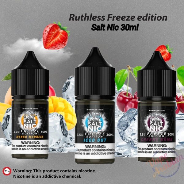 ruthless freeze edition salt nic
