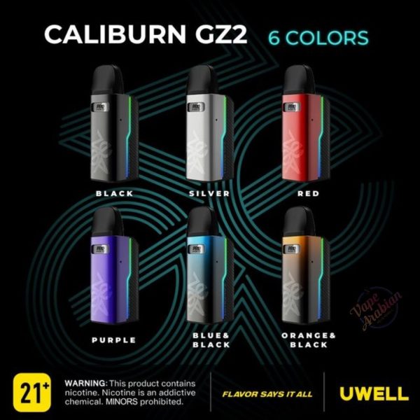 elf bar vape uk Uwell Caliburn GZ2 Pod System main image 1