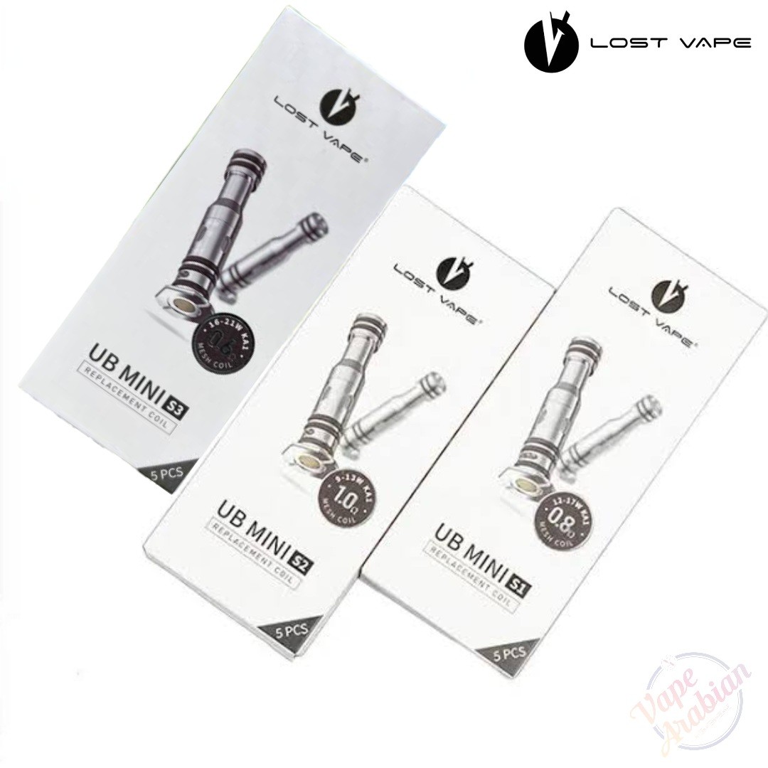 Authentic Buy Lost Vape UB Mini Coils Pack of 5 In UAE