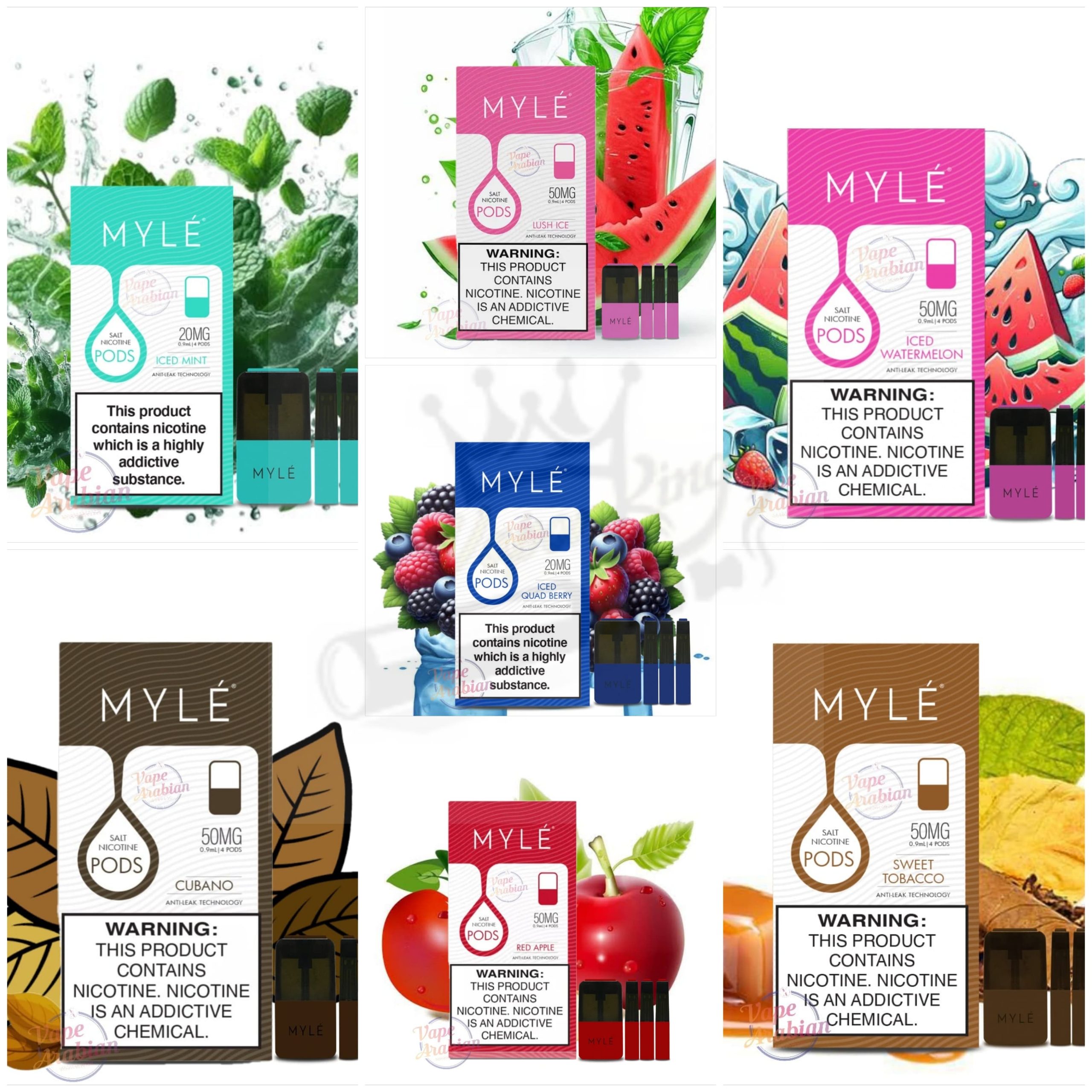 MYLE V4 Pods In UAE MYLE V4 Pods