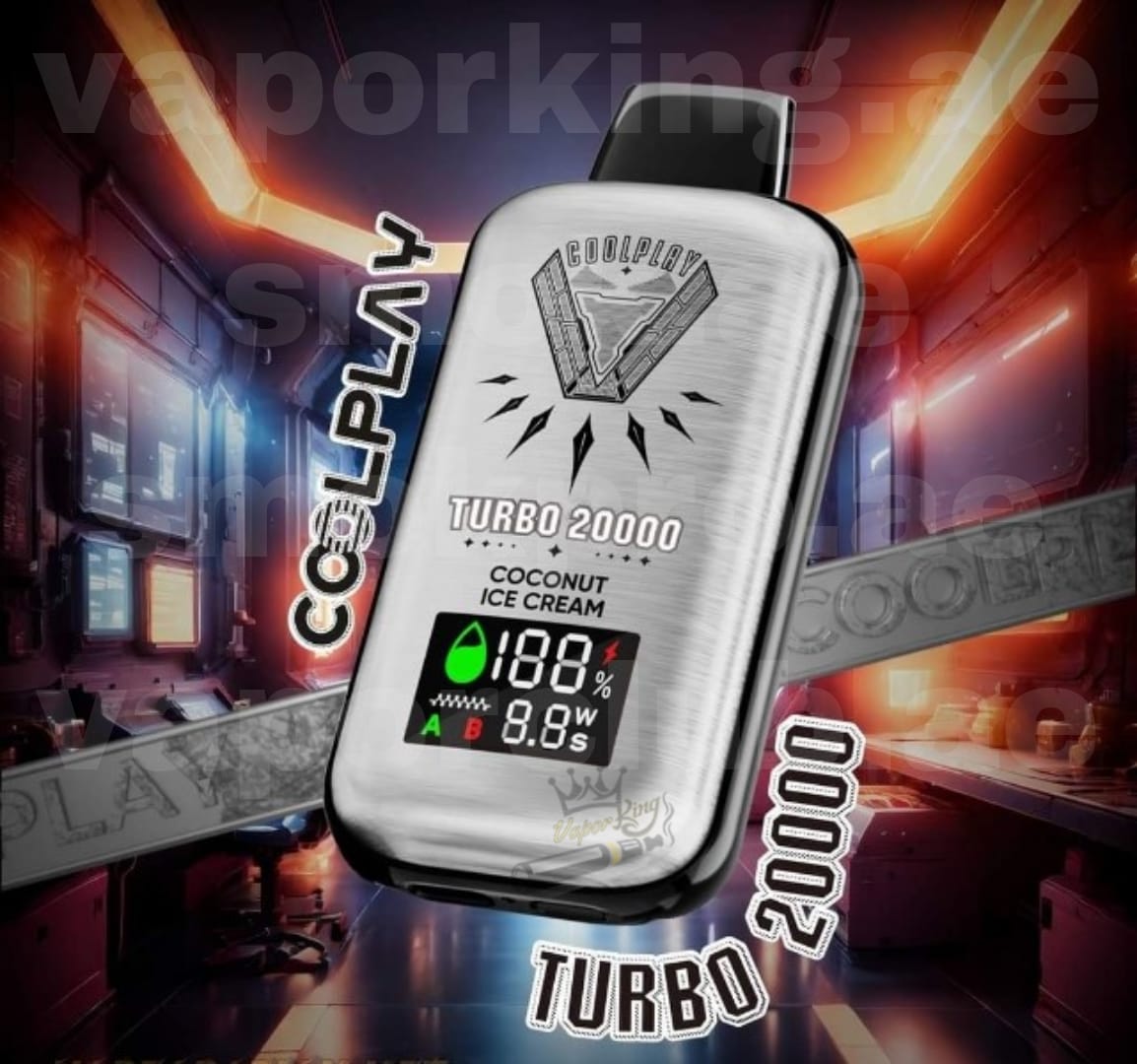 Coolplay Turbo 20000 Puffs Disposable Vape In UAE - Vaporking Coolplay Turbo 20000 Puffs Disposable Vape In UAE - Vaporking