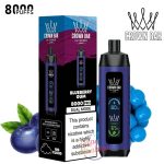 Crown Bar Al Fakher 8000 Pro DTL 8000Puffs Dual Mode Disposable Vape In UAE - Image 12