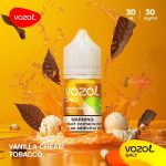 Vozol Saltnic 30mg E-liquid Vanilla Cream Tobacco
