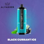 Al Fakher Crown Bar 15000 Puffs Hypermax Disposable Vape Blackcurrant Ice