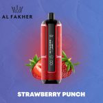 Al Fakher Crown Bar 15000 Puffs Hypermax Disposable Vape Strawberry Punch
