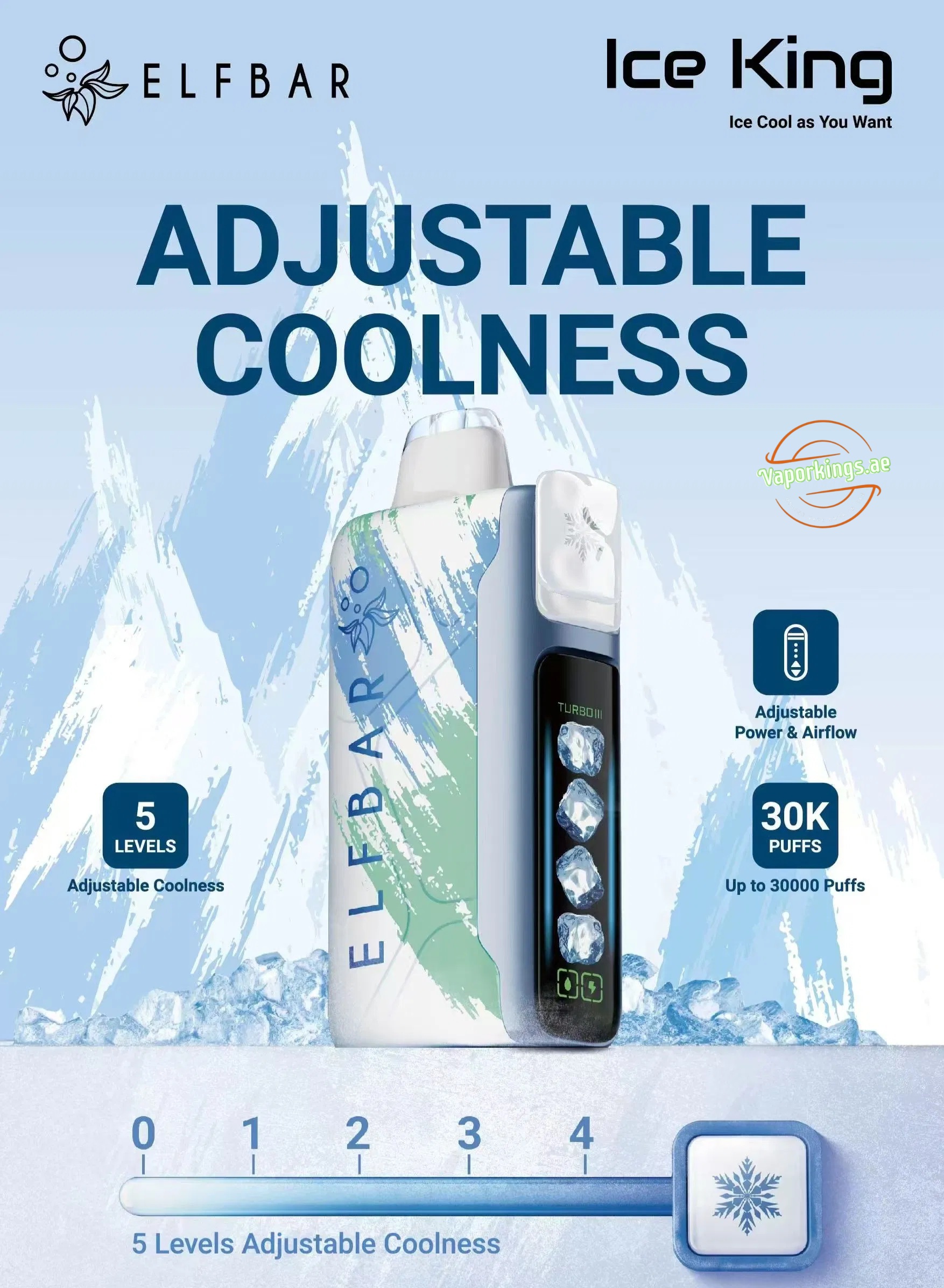 ELF BAR Ice King 30000 Puffs Best Online Shop In UAE