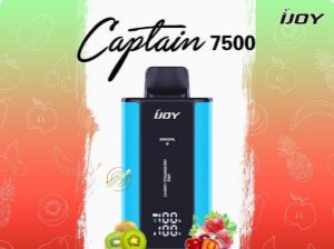 Ijoy Captain 7500 Puffs- Cherry Strawberry Kiwi