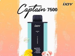 Ijoy Captain 7500 Puffs- Mango Peach Ice