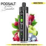 Pod Salt Shisha 8000 Puffs- Frozen Apple Raspberry