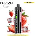 Pod Salt Shisha 8000 Puffs- Frozen Strawberry