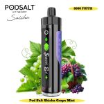 Pod Salt Shisha 8000 Puffs- Grape Mint