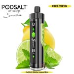 Pod Salt Shisha 8000 Puffs- Lemon Mint